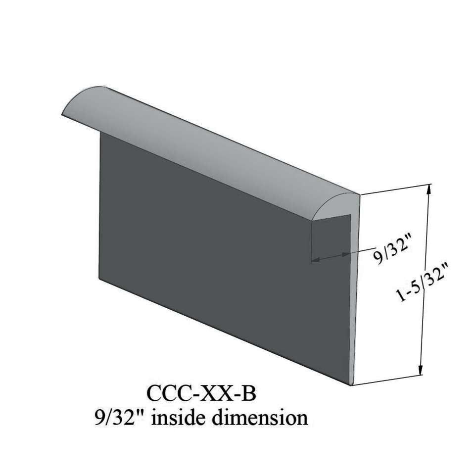 Tarkett - Cove Caps - CCC 71 B For 1/4" materials #71 Storm Cloud 12'