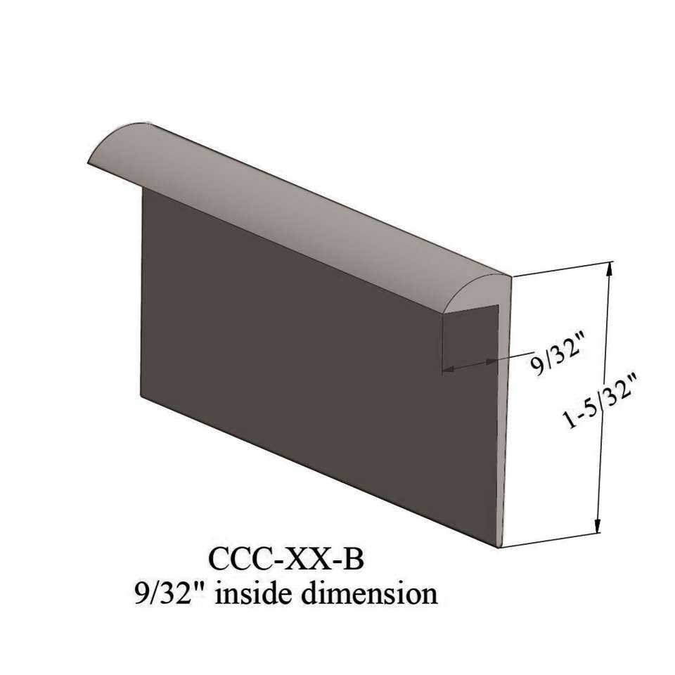 Tarkett - Cove Caps - CCC 76 B For 1/4" materials #76 Cinnamon 12'