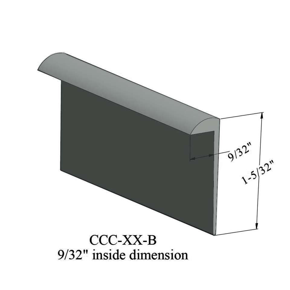 Tarkett - Cove Caps - CCC 86 B For 1/4" materials #86 Hunter Green 12'