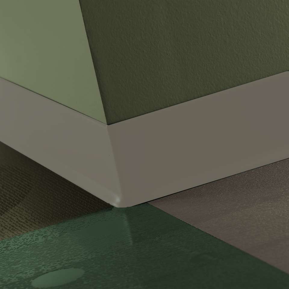 Tarkett - Caoutchouc thermoplastique Duracove 1/8" (type TP) - DC 179 2.5 X 120 1/8 TOE Duracove 2 1⁄2” #179 Steel - Wallbase 120'