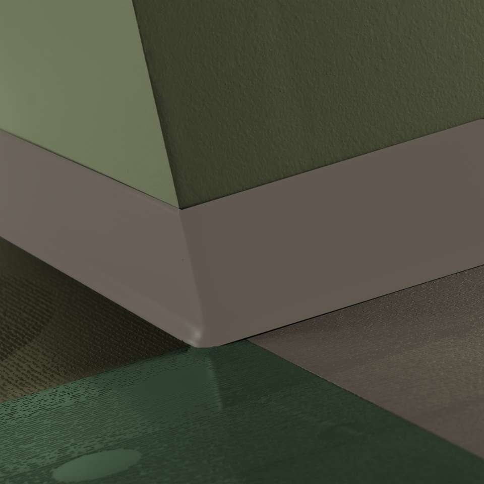 Tarkett - Caoutchouc thermoplastique Duracove 1/8" (type TP) - DC 283 2.5 X 120 1/8 TOE Duracove 2 1⁄2” #283 Toast - Wallbase 120'