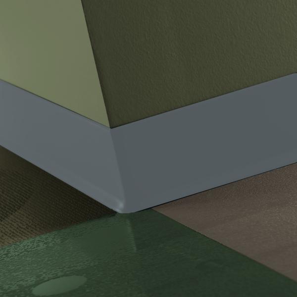 Tarkett - Plinthe en caoutchouc Duracove Thermoplastic Rubber 1/8" (Type TP) TOE Duracove #71 Storm Cloud - 1/8" (3 mm) x 2-1/2" x 120'