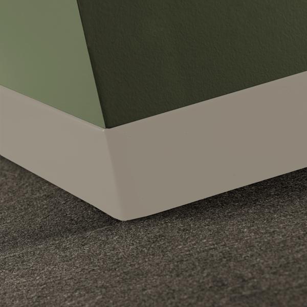 Tarkett - Plinthe en caoutchouc Duracove Thermoplastic Rubber 1/8" (Type TP) TOE Duracove #VK8 Sandstorm - 1/8" (3 mm) x 4" x 120'