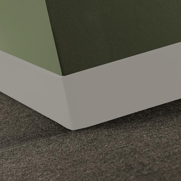 Tarkett - Plinthe en caoutchouc Duracove Thermoplastic Rubber 1/8" (Type TP) TOE Duracove #VL2 Whispering Mist - 1/8" (3 mm) x 4" x 120'