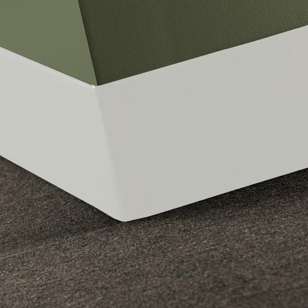Tarkett - Plinthe en caoutchouc Duracove Thermoplastic Rubber 1/8" (Type TP) TOE Duracove #08 Icicle - 1/8" (3 mm) x 4-1/2" x 120'