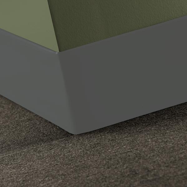 Tarkett - Plinthe en caoutchouc Duracove Thermoplastic Rubber 1/8" (Type TP) TOE Duracove #20 Charcoal - 1/8" (3 mm) x 4-1/2" x 120'
