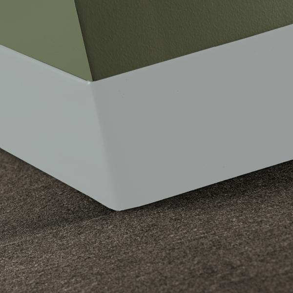Tarkett - Plinthe en caoutchouc Duracove Thermoplastic Rubber 1/8" (Type TP) TOE Duracove #21 Platinum - 1/8" (3 mm) x 4-1/2" x 120'
