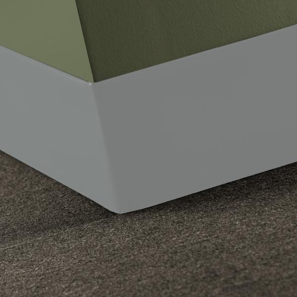Tarkett - Plinthe en caoutchouc Duracove Thermoplastic Rubber 1/8" (Type TP) TOE Duracove #38 Pewter - 1/8" (3 mm) x 4-1/2" x 120'
