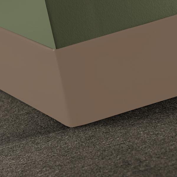 Tarkett - Plinthe en caoutchouc Duracove Thermoplastic Rubber 1/8" (Type TP) TOE Duracove #45 Sandalwood - 1/8" (3 mm) x 4-1/2" x 120'