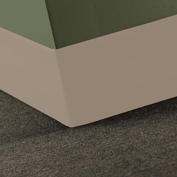 Tarkett - Plinthe en caoutchouc Duracove Thermoplastic Rubber 1/8" (Type TP) TOE Duracove #49 Beige - 1/8" (3 mm) x 4-1/2" x 120'