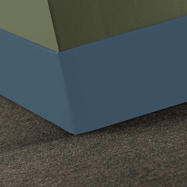 Tarkett - Plinthe en caoutchouc Duracove Thermoplastic Rubber 1/8" (Type TP) TOE Duracove #84 Blue Jeans - 1/8" (3 mm) x 4-1/2" x 120'