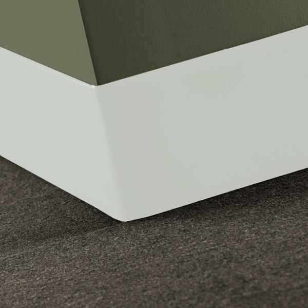Tarkett - Plinthe en caoutchouc Duracove Thermoplastic Rubber 1/8" (Type TP) TOE Duracove #TG1 Snowbound - 1/8" (3 mm) x 4-1/2" x 120'