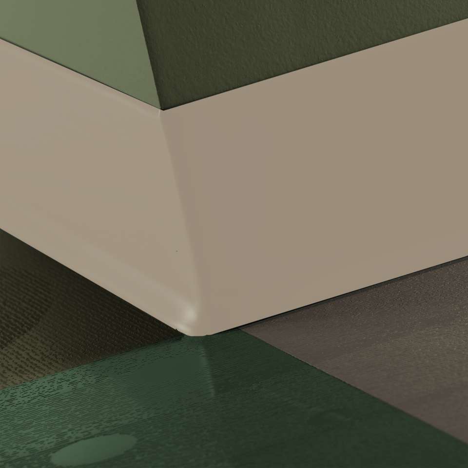 Tarkett - Tarkett - Caoutchouc thermoplastique Duracove 1/8" (type TP) - DC 09 6 X 100 1/8 TOE Duracove 6" #9 Clay - Wallbase 100'