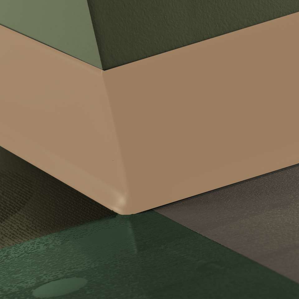 Tarkett - Caoutchouc thermoplastique Duracove 1/8" (type TP) - DC 130 6 X 100 1/8 TOE Duracove 6" #130 Sisal - Wallbase 100'