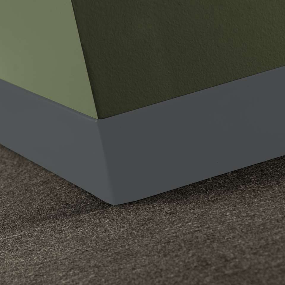 Tarkett - Caoutchouc thermoplastique Duracove 1/8" (type TP) - DCT 178 2.5 X 120 1/8 TOELESS Duracove 2 1⁄2” Toeless #178 Ironstone - Wallbase 120'