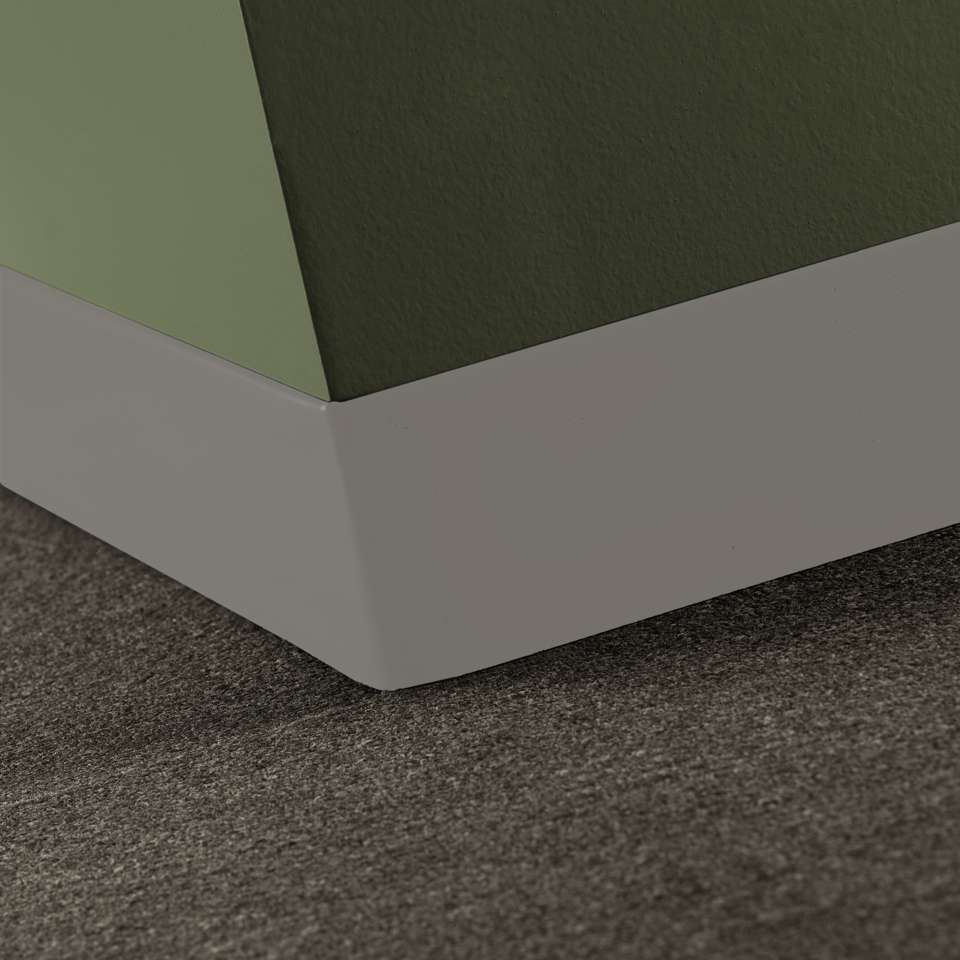 Tarkett - Caoutchouc thermoplastique Duracove 1/8" (type TP) - DCT 32 2.5 X 120 1/8 TOELESS Duracove 2 1⁄2” Toeless #32 Pebble - Wallbase 120'