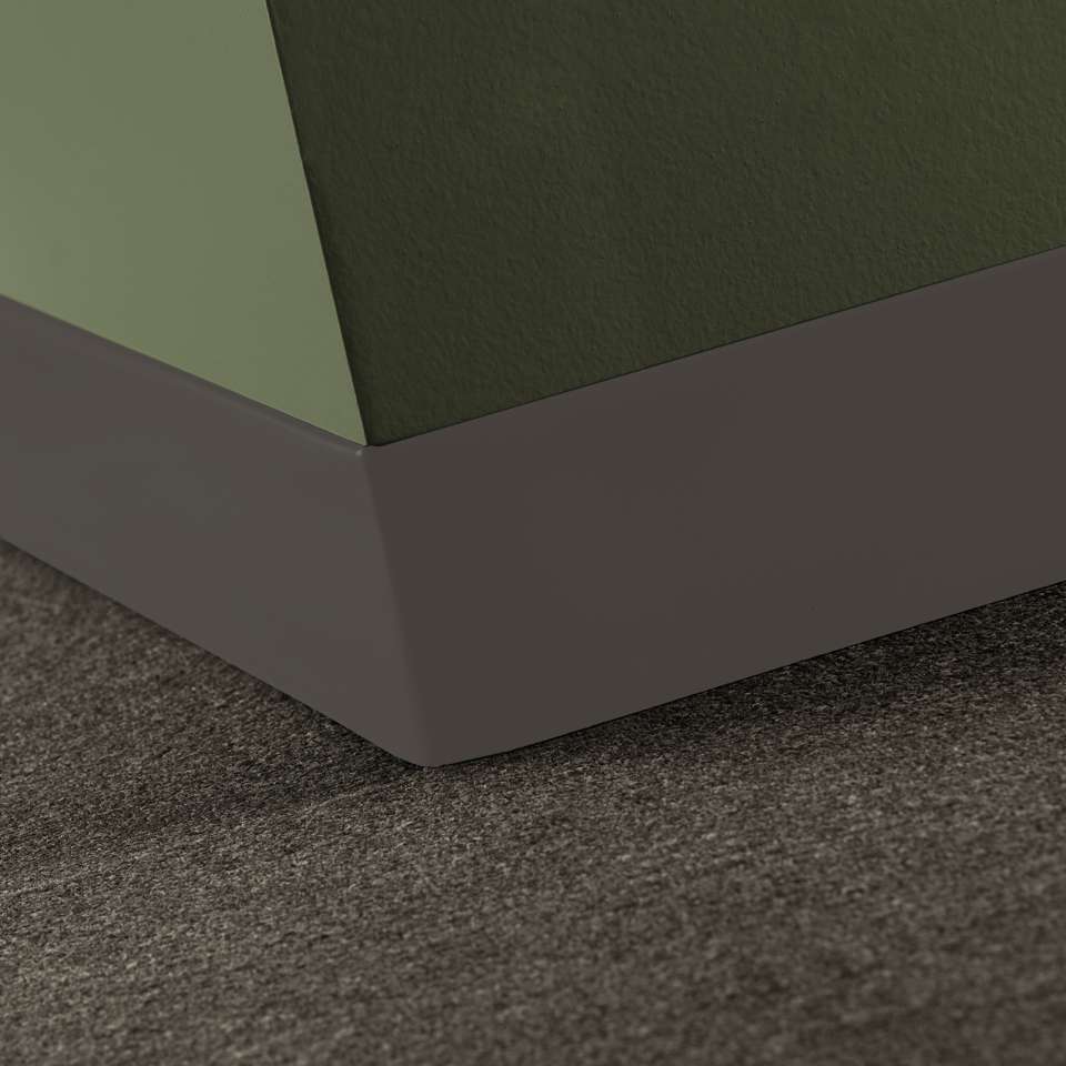 Tarkett - Caoutchouc thermoplastique Duracove 1/8" (type TP) - DCT 47 2.5 X 120 1/8 TOELESS Duracove 2 1⁄2” Toeless #47 Brown - Wallbase 120'