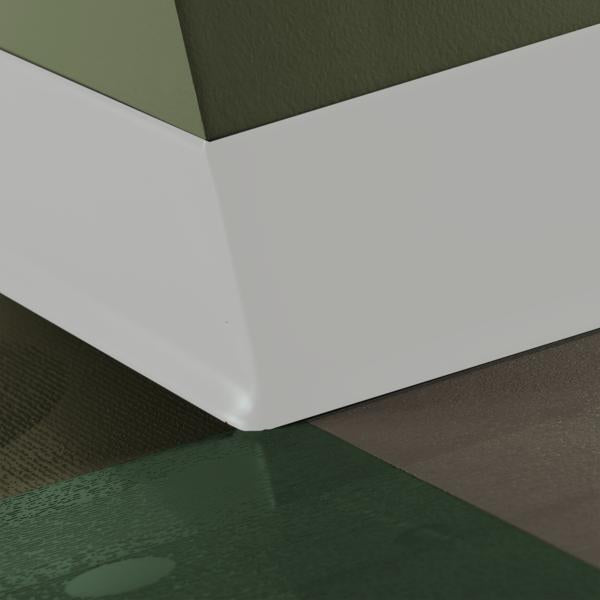 Tarkett - Plinthe en caoutchouc Duracove Thermoplastic Rubber 1/8" (Type TP) Toeless Duracove #TB3 Dover - 1/8" (3 mm) x 4" x 4'