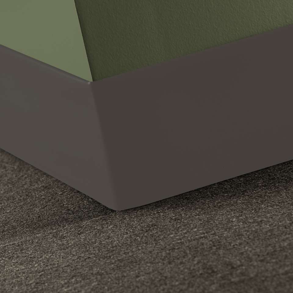 Tarkett - Caoutchouc thermoplastique Duracove 1/8" (type TP) - DCT 47 6 X 100 1/8 TOELESS Duracove 6" Toeless #47 Brown - Wallbase 100'