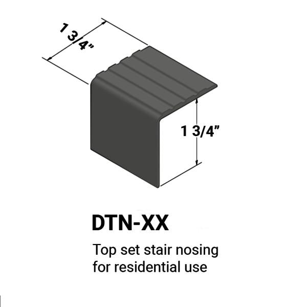 Tarkett - Nez d'escalier en vinyle #TA4 Gateway 1-3/4" x 1-3/4" x 12'