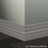 Tarkett - Système de finition murale Millwork - MW 48 A Diplomat 4 1⁄2” - MW XX A #48 Grey - Wallbase 8' (paquet de 6)