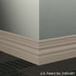 Tarkett - Système de finition murale Millwork - MW 80 A Diplomat 4 1⁄2” - MW XX A #80 Fawn - Wallbase 8' (paquet de 6)