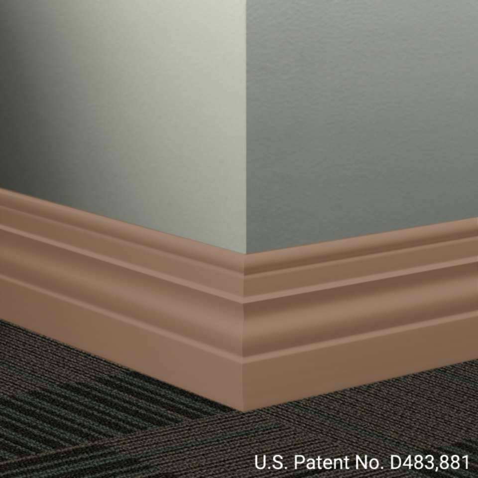 Tarkett - Système de finition murale Millwork - MW TA7 A Diplomat 4 1⁄2” - MW XX A #TA7 Rusty Nail - Wallbase 8' (paquet de 6)