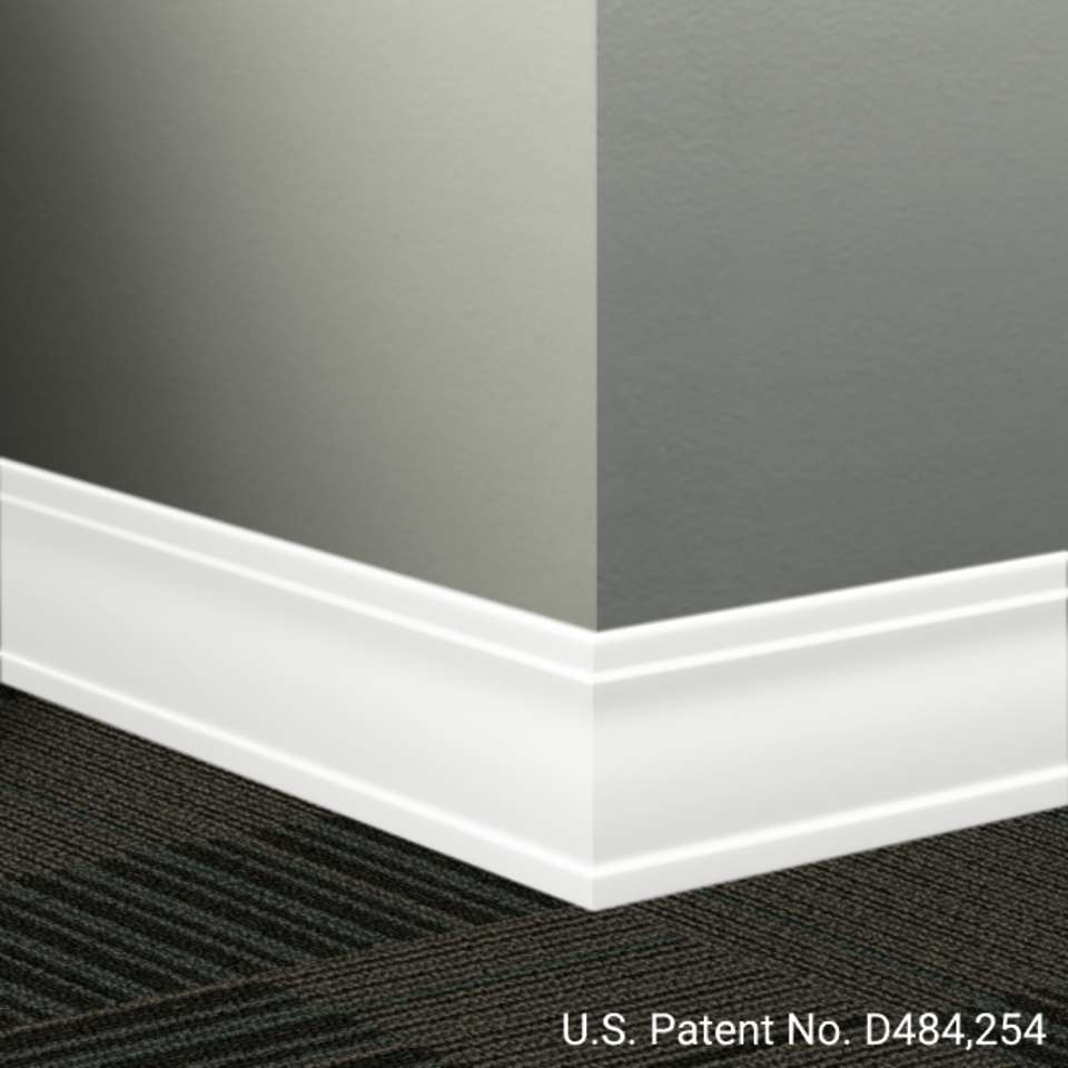 Tarkett - Système de finition murale Millwork - MW 00 D Outline 3 1⁄2” #0 Unfinished - Wallbase 8' (paquet de 10)