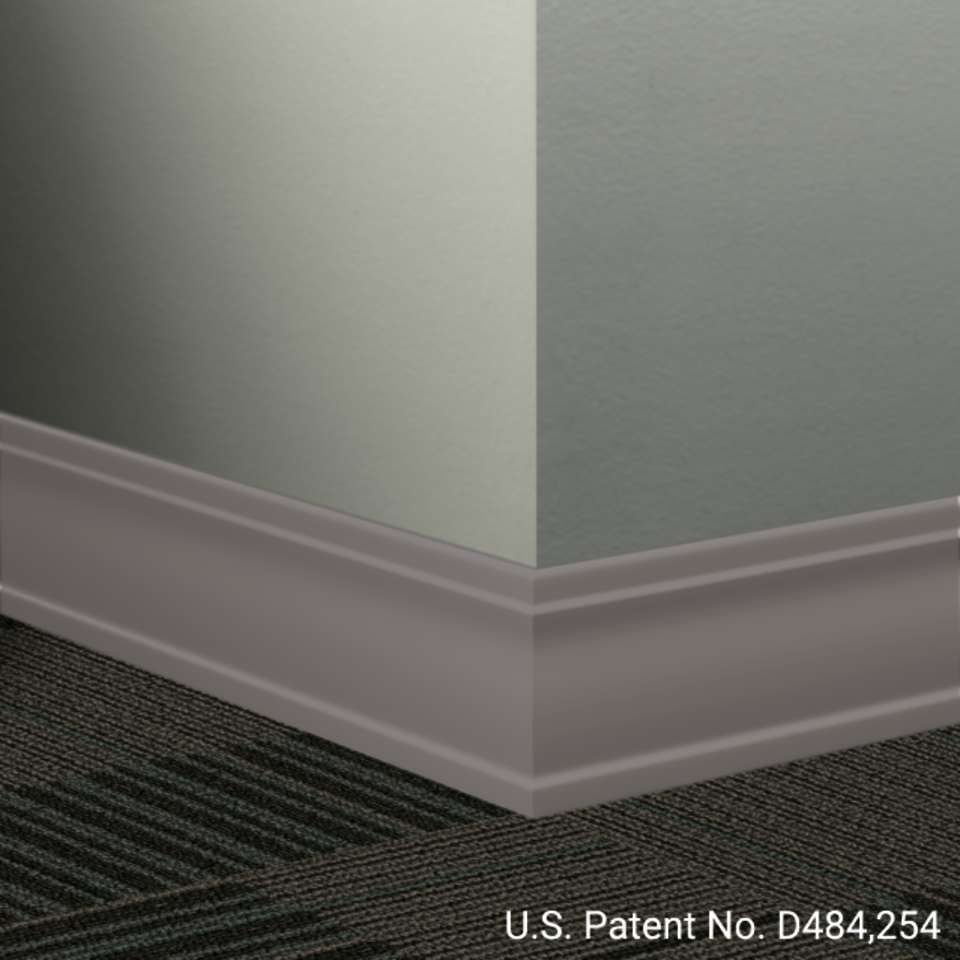 Tarkett - Système de finition murale Millwork - MW 197 D Outline 3 1⁄2” #197 Shaded - Wallbase 8' (paquet de 10)