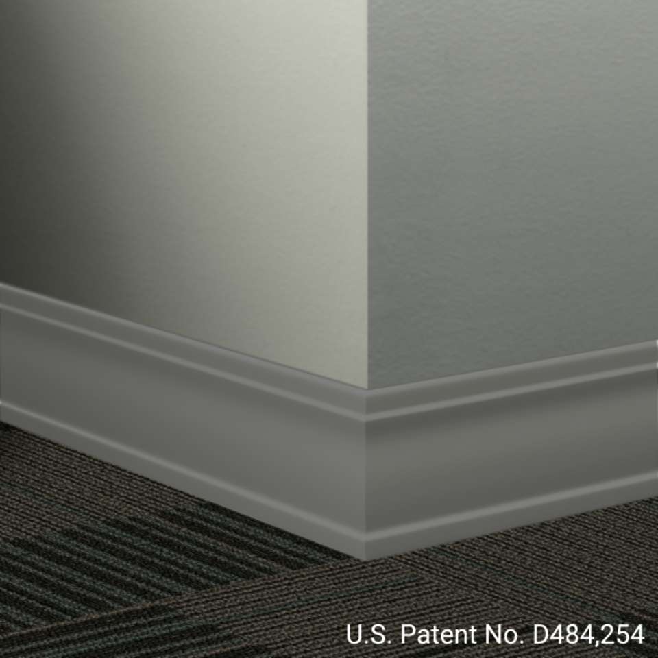 Tarkett - Système de finition murale Millwork - MW 20 D Outline 3 1⁄2” #20 Charcoal - Wallbase 8' (paquet de 10)