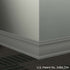 Tarkett - Système de finition murale Millwork - MW 20 D Outline 3 1⁄2” #20 Charcoal - Wallbase 8' (paquet de 10)