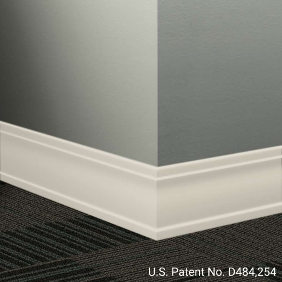 Tarkett - Système de finition murale Millwork - MW 27 D Outline 3 1⁄2” #27 Mist - Wallbase 8' (paquet de 10)