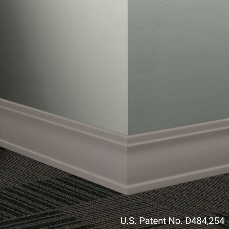 Tarkett - Système de finition murale Millwork - MW 29 D Outline 3 1⁄2” #29 Moon Rock - Wallbase 8' (paquet de 10)