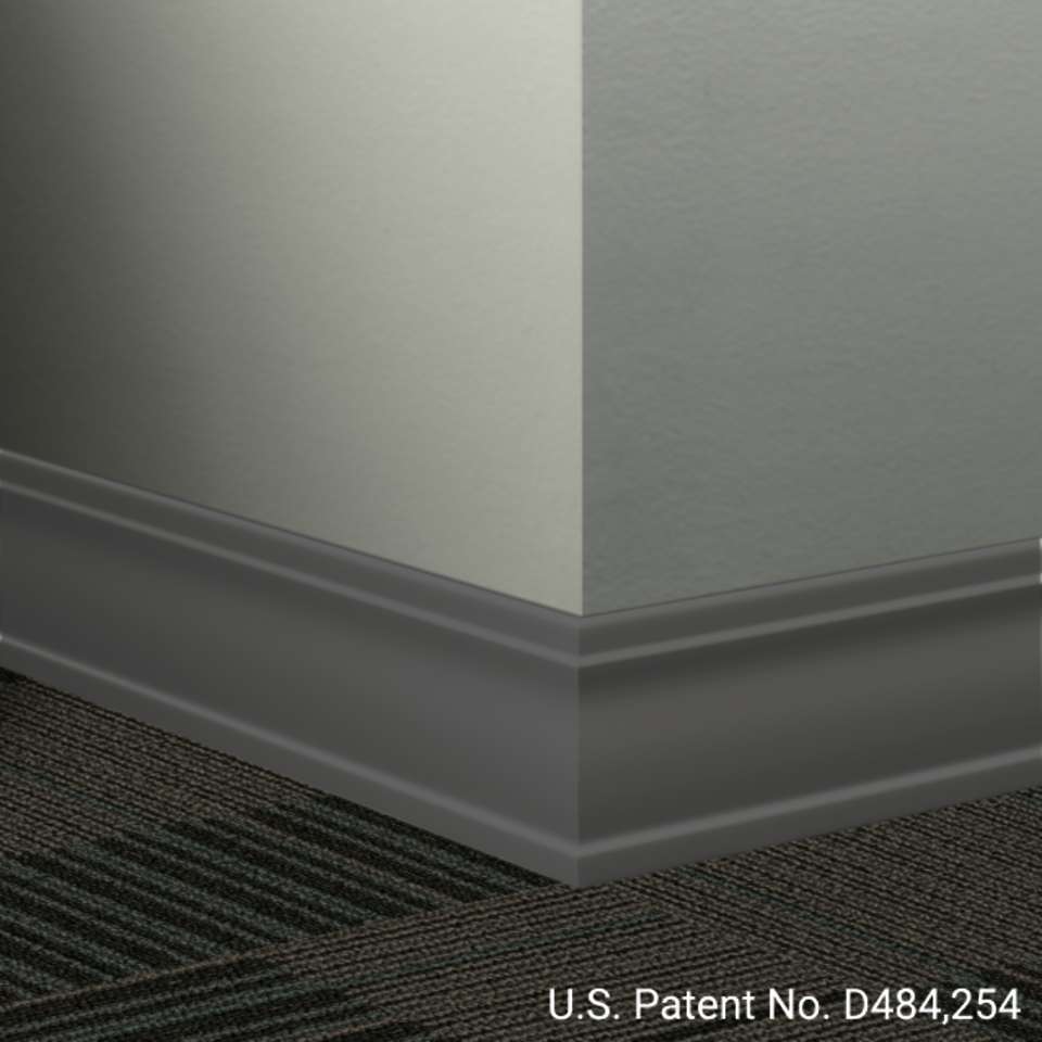 Tarkett - Système de finition murale Millwork - MW 40 D Outline 3 1⁄2” #40 Black - Wallbase 8' (paquet de 10)
