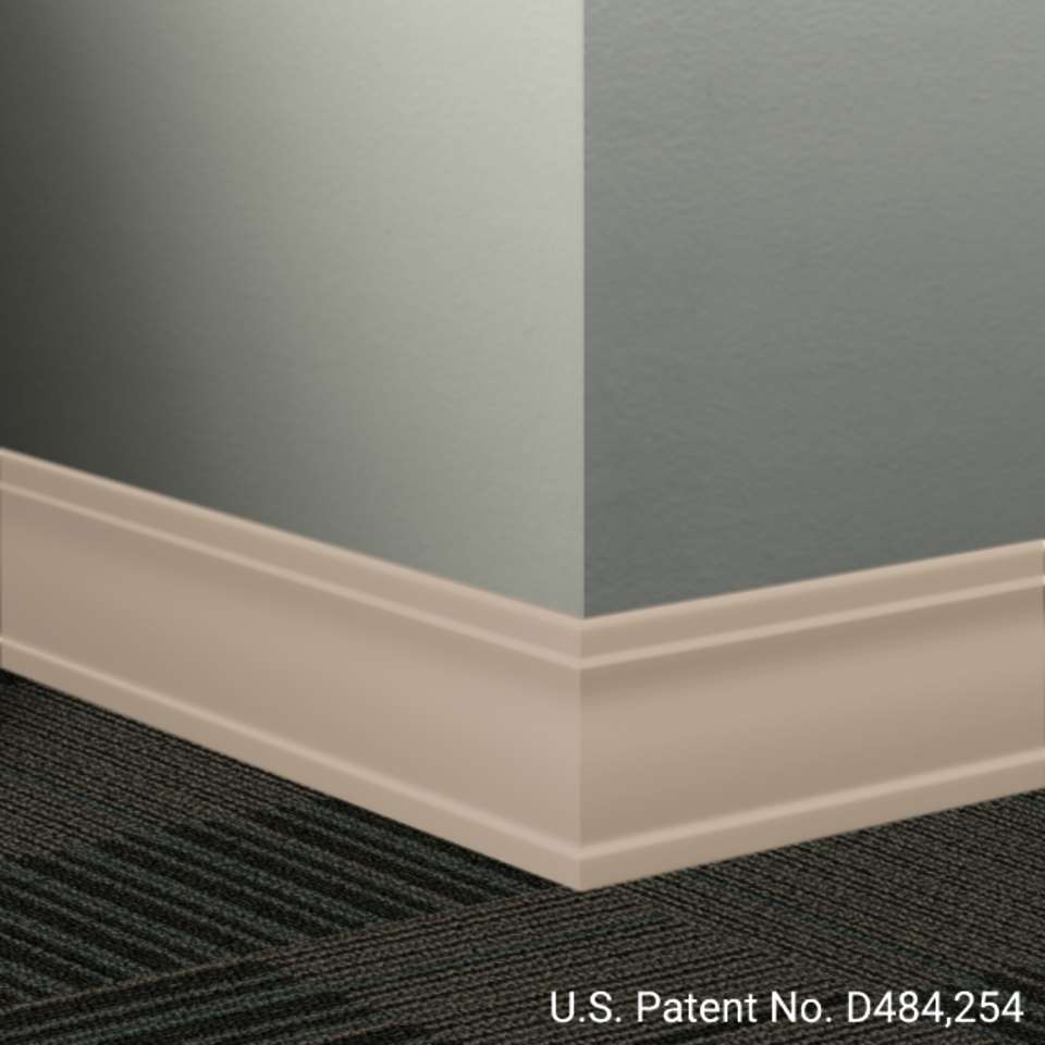 Tarkett - Système de finition murale Millwork - MW 49 D Outline 3 1⁄2” #49 Beige - Wallbase 8' (paquet de 10)
