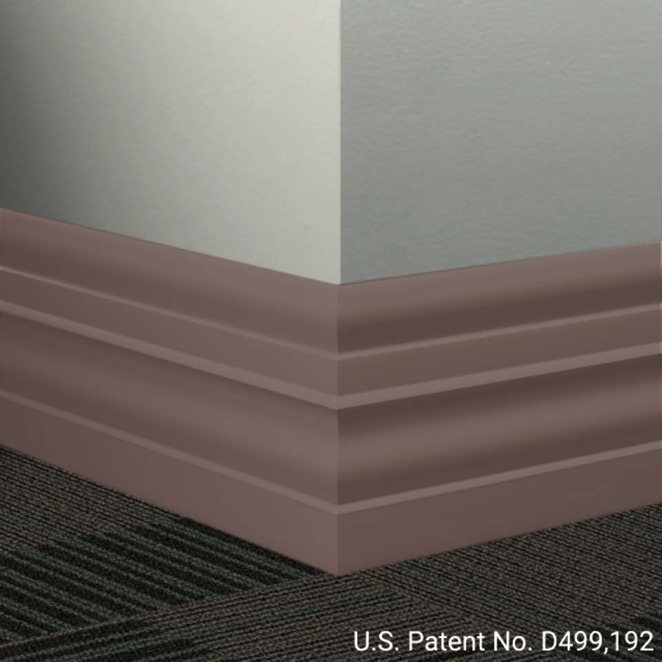 Tarkett - Système de finition murale Millwork - MW 132 E Attaché 6" #132 Espresso - Wallbase 8' (paquet de 8)