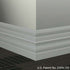 Tarkett - Système de finition murale Millwork - MW 38 E Attaché 6" #38 Pewter - Wallbase 8' (paquet de 8)