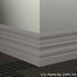 Tarkett - Système de finition murale Millwork - MW 48 E Attaché 6" #48 Grey - Wallbase 8' (paquet de 8)