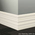 Tarkett - Système de finition murale Millwork - MW 68 E Attaché 6" #68 White Sand - Wallbase 8' (paquet de 8)
