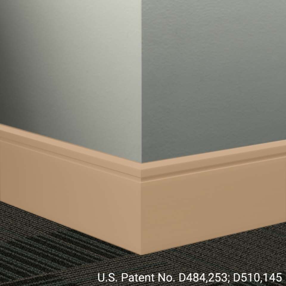 Tarkett - Système de finition murale Millwork - MW 130 F Reveal 4 1⁄4” #130 Sisal - Wallbase 8' (paquet de 8)