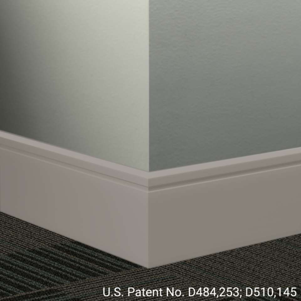 Tarkett - Système de finition murale Millwork - MW 32 F Reveal 4 1⁄4” #32 Pebble - Wallbase 8' (paquet de 8)