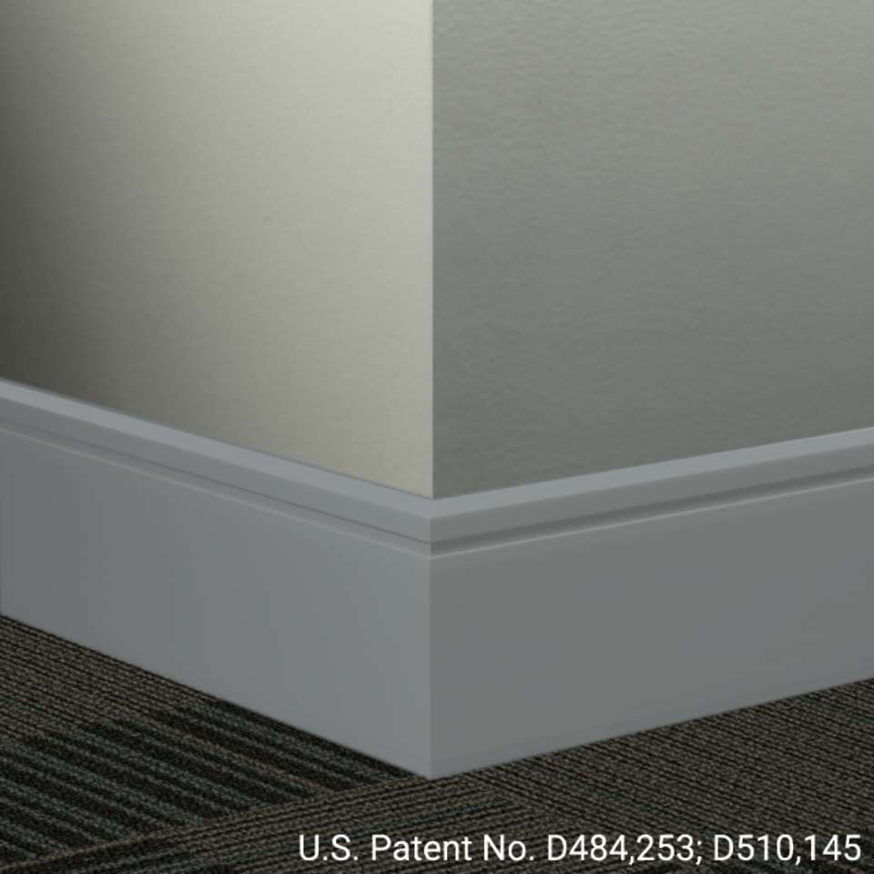 Tarkett - Système de finition murale Millwork - MW TG3 F Reveal 4 1⁄4” #TG3 Iron Mountain - Wallbase 8' (paquet de 8)