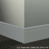 Tarkett - Système de finition murale Millwork - MW 28 F6 Reveal 6" #28 Medium Grey - Wallbase 8' (paquet de 8)