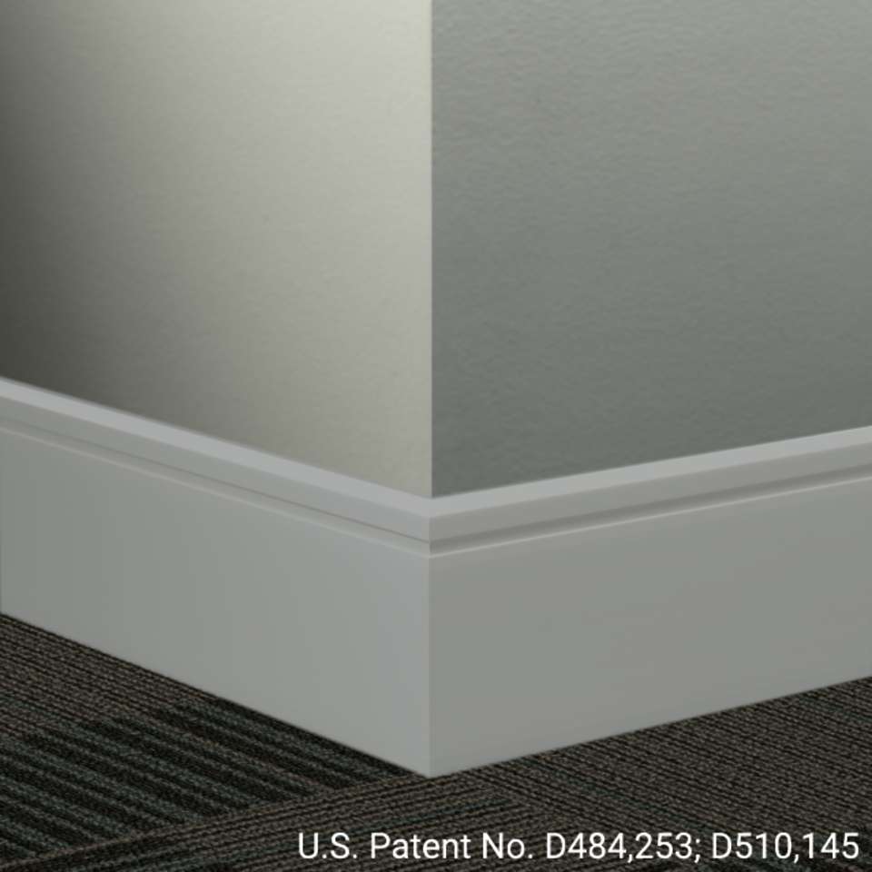 Tarkett - Système de finition murale Millwork - MW 38 F6 Reveal 6" #38 Pewter - Wallbase 8' (paquet de 8)