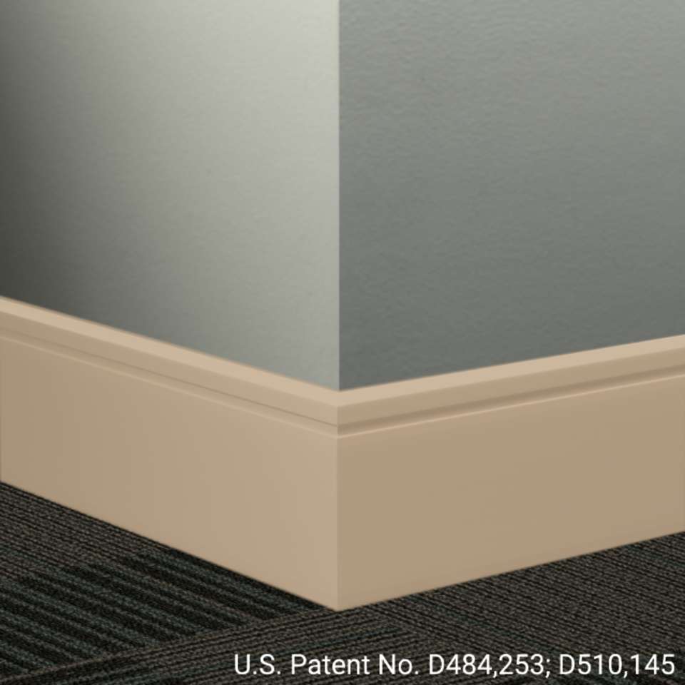 Tarkett - Système de finition murale Millwork - MW 461 F6 Reveal 6" #461 Wicker - Wallbase 8' (paquet de 8)