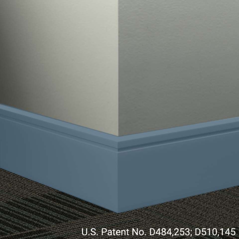 Tarkett - Système de finition murale Millwork - MW 84 F6 Reveal 6" #84 Blue Jeans - Wallbase 8' (paquet de 8)