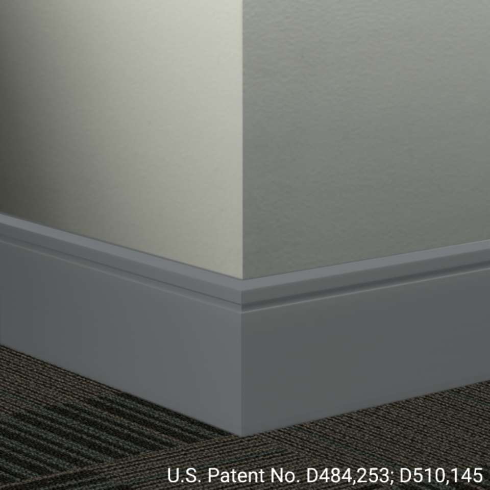 Tarkett - Système de finition murale Millwork - MW TA6 F6 Reveal 6" #TA6 Bedrock - Wallbase 8' (paquet de 8)