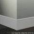 Tarkett - Système de finition murale Millwork - MW 69 F8 Reveal 8" #69 Sterling Silver - Wallbase 8' (paquet de 4)