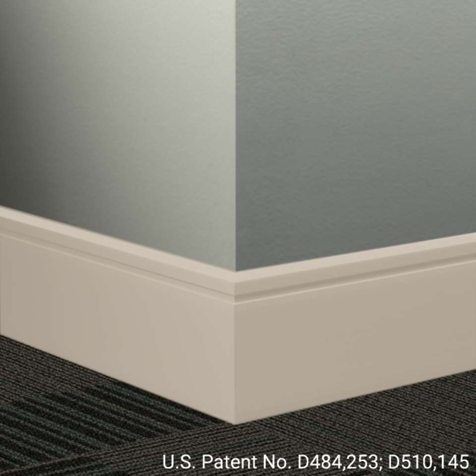 Tarkett - Système de finition murale Millwork - MW TA3 F8 Reveal 8" #TA3 Castaway - Wallbase 8' (paquet de 4)
