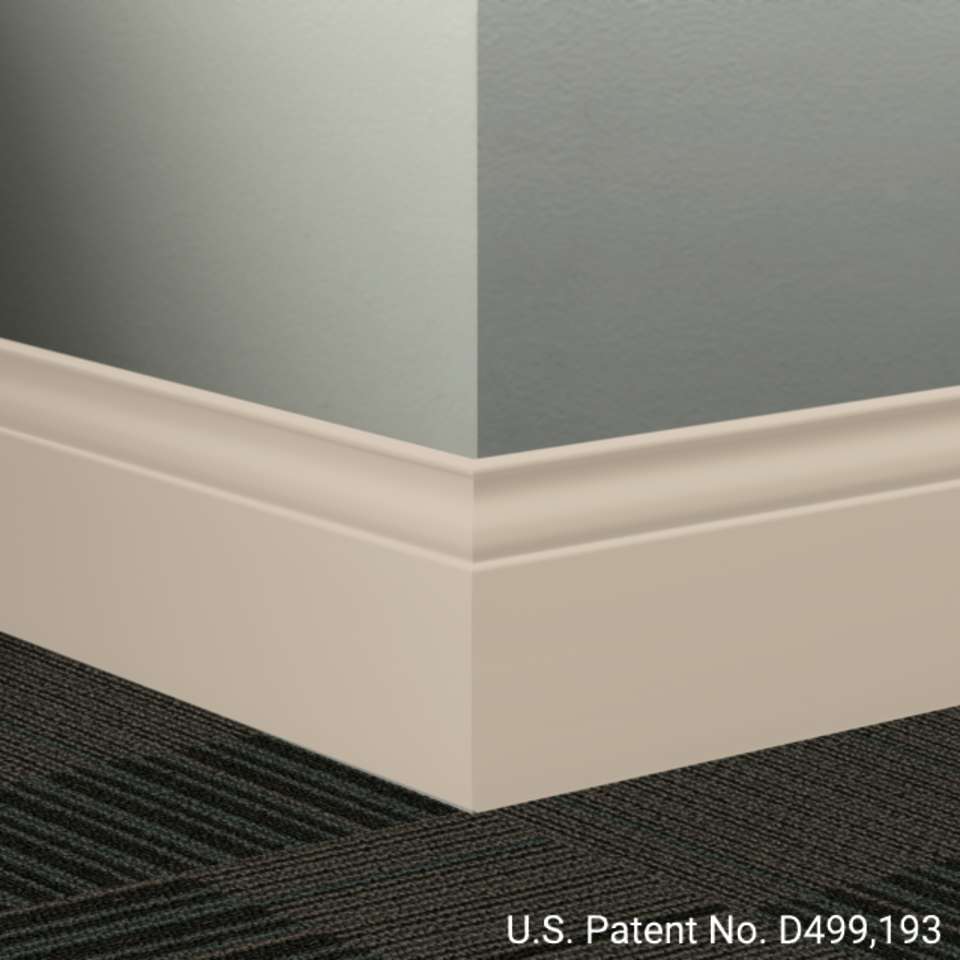 Tarkett - Système de finition murale Millwork - MW 11 G Inflection 5 1⁄4” #11 Canvas - Wallbase 8' (paquet de 6)